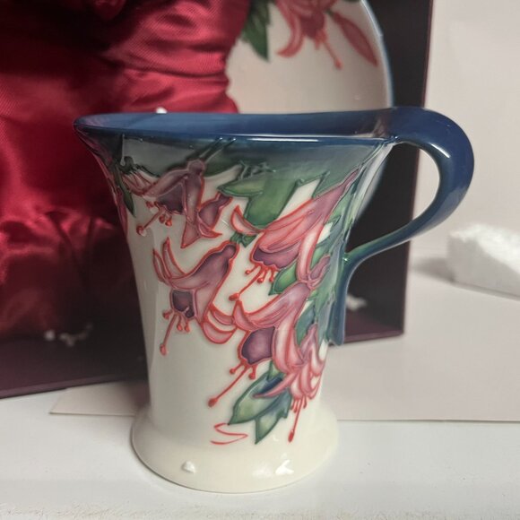 Benaya Fuchsia Garden Coffee Mug and Dessert Plate set (4 sets available) - Picture 2 of 8